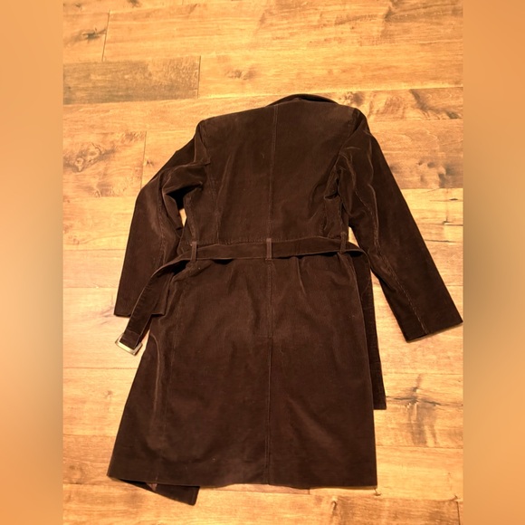 United Colors Of Benetton Dark Brown Trench Coat - Picture 3 of 6